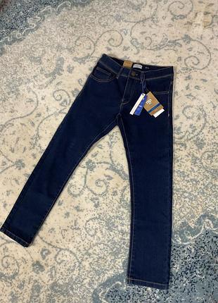 Джинсы т.синие, разм.140