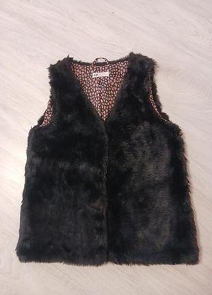 Меховый жилет размер s/m