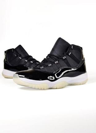 Nike air jordan 11 retro jubilee 25th Royal "black"