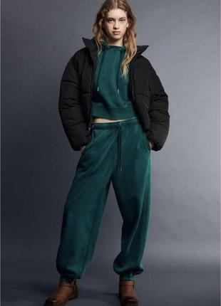 Дуток куртка пуфер h&m s-m новая коликция