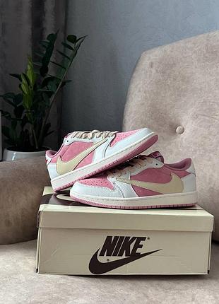 Nike air jordan 1 low x travis scott кроссовки — купить в Украине