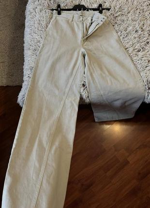 Новые джинсы палаццо massimo dutti, high waist