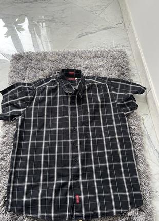 Сорочка чоловіча в клітинку