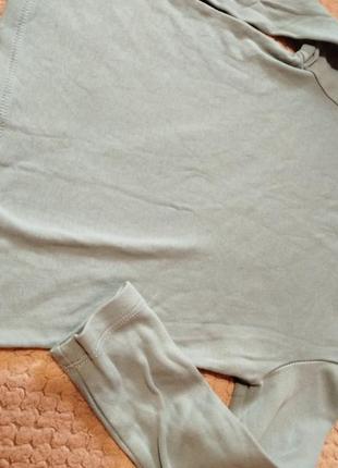 Гольф котон на флісі сірий