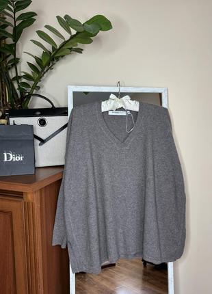 Свитер оверсайз кашемир