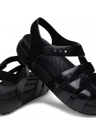 Босоніжки крокс crocs splash glossy fisherman, 37, 38