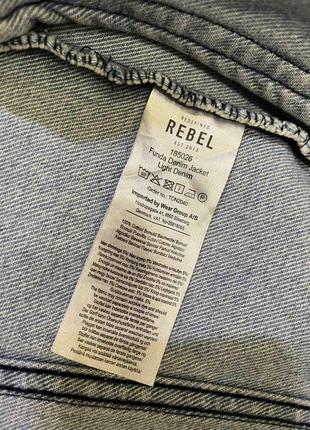 Куртка з плотного деніму redefined rebel . xs\s\m4 фото