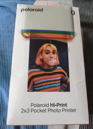 Кишеньковий принтер polaroid hi-print + альбом для фото
