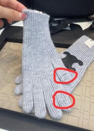 Перчатки celine