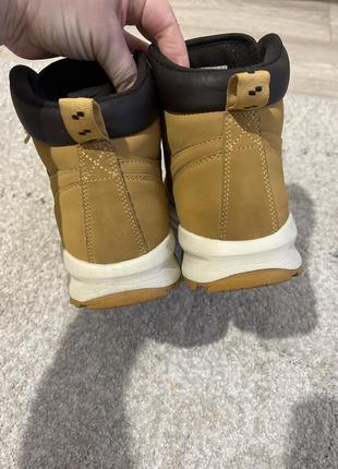 Мужские сапоги nike manoa leather beage5 фото