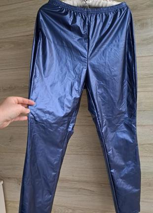 Лаковые штаны shein латнксные штаны shein разм l