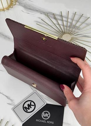 Женский кошелек michael kors большой двойной