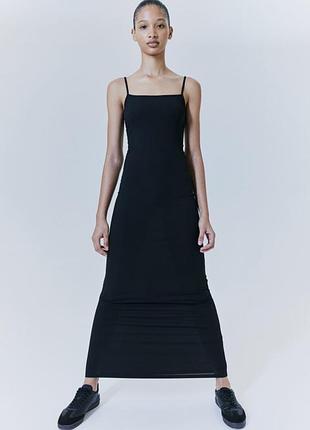 H&amp;m нова сукня в рубчик