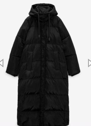 Пуховик пухове пальто zara