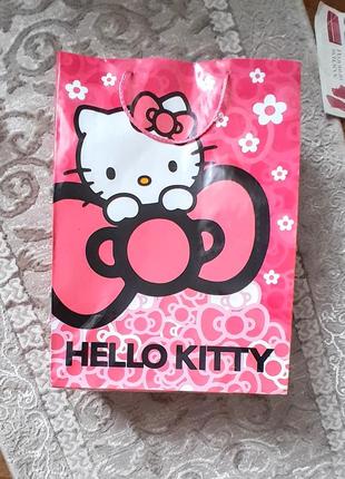 Подарочный пакет hello kitty