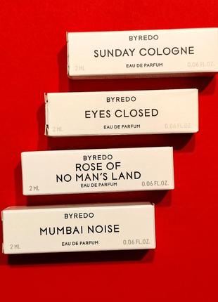 Byredo набор пробников 4*2 ml (оригинал)2 фото