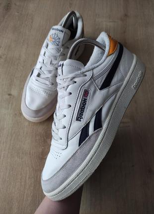Круті чоловічі шкіряні кросівки reebok, оригінал, модель 2021 року, р.44.