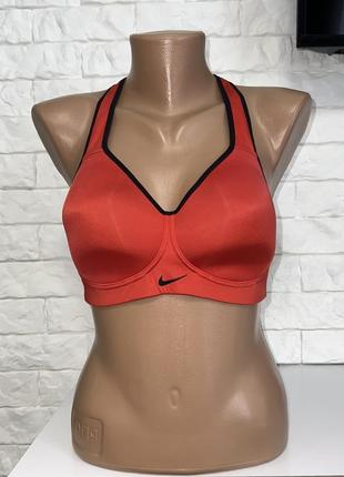 Спортивный оригинальный бюстгальтер, топ nike dri-fit