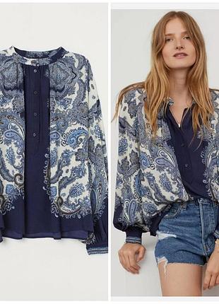 Віскозна блуза h&m