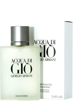 Парфюм чоловічий armani acqva  di gio 100ml2 фото