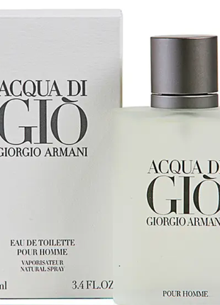 Парфюм чоловічий armani acqva  di gio 100ml6 фото