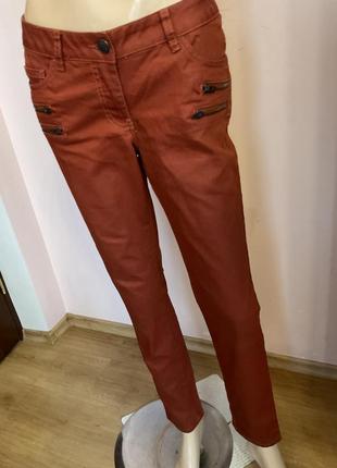 Терракотовые брюки/ s/ brend blue motion состояние новых
