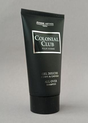 Jeanne arthes colonial club 150 мл гель для душу та шампунь