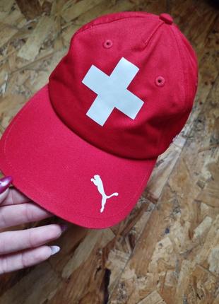 Котонова кепка бейсболка puma ubs