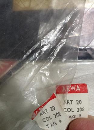 Новые винтажные чулки темно серые размер 9 (л)под пояс