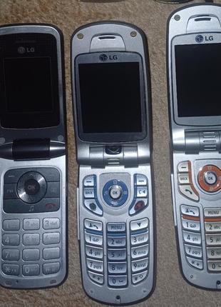 Lg телефони для колекці 6шт