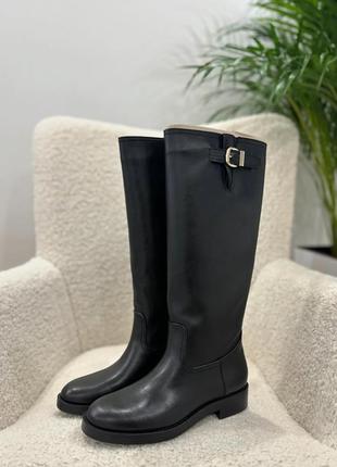 Високі чоботи zara