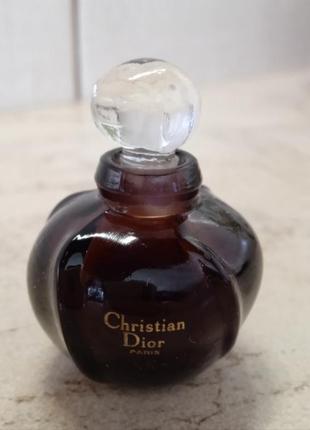 Christian dior, poison, esprit de parfum, мініатюра, вінтаж, ~3 мл із 5 мл