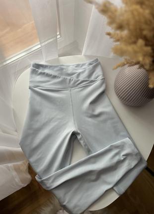 Блакитні спортивні лосини h&m sport4 фото