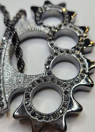 Кулон з ланцюгом. сплав, камінчики як swarovski-скло.