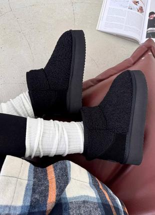 Угги угги угги UGG Classic Mini II Stivaletti neri