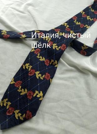 Галстук итальялия шелк piscador