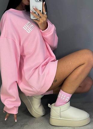 Свитшот + носочки с лого