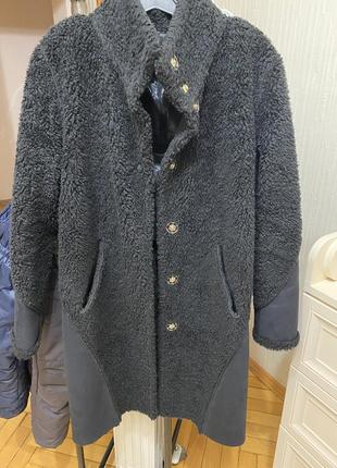 Дублянка дубленка пальто зима