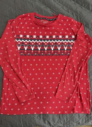 Новая новогодняя пижама primark l