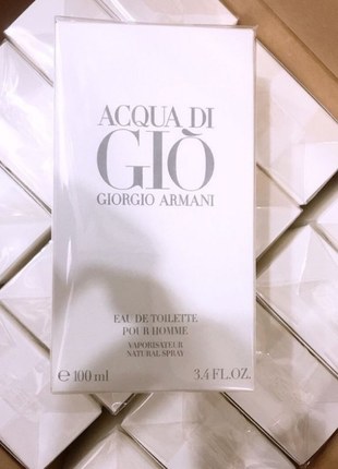 Парфюм чоловічий armani acqva  di gio 100ml9 фото