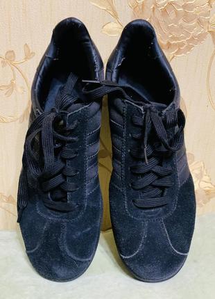 Женские фирменные кроссовки adidas gazelle 41 р. стелька 26,5