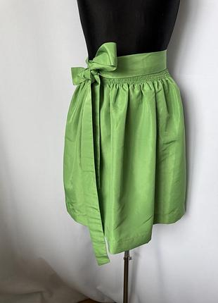 Баварский передник фартук зеленый салатовый короткий запаска припинда яркий