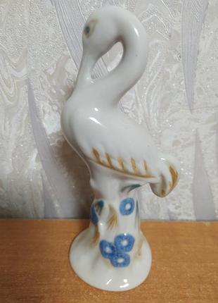 Статуэтка цапля,журавль.