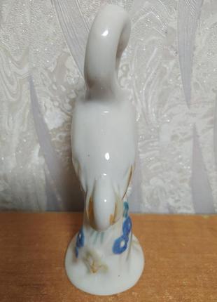 Статуэтка цапля,журавль.