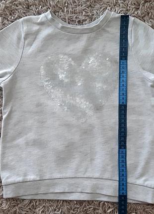 Світшот, кофта h&m 110-116 розміру. 7