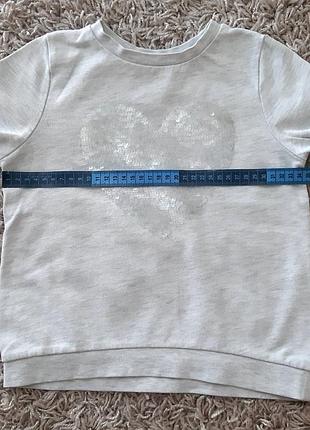 Світшот, кофта h&m 110-116 розміру. 8