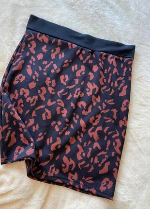 Юбка юбка юбка в анималистический принт