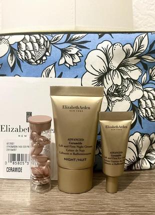 Elizabeth arden ceramide подарочный набор для женщин с косметичкой🩵