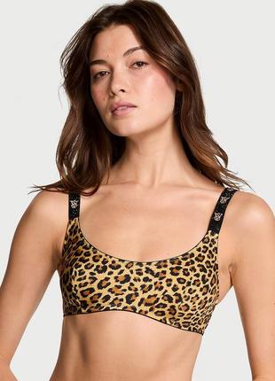 Леопардовий бралет victoria’s secret стрази