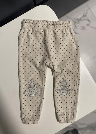 Лосины утепленные для девочки c&amp;a 86cm 12-18 мес